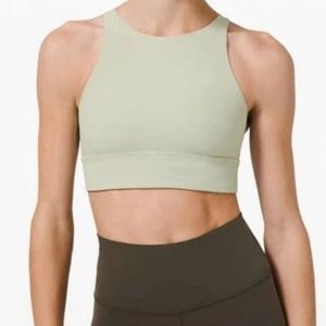 Size 6 Lululemon high neck longline Energy sports bra.